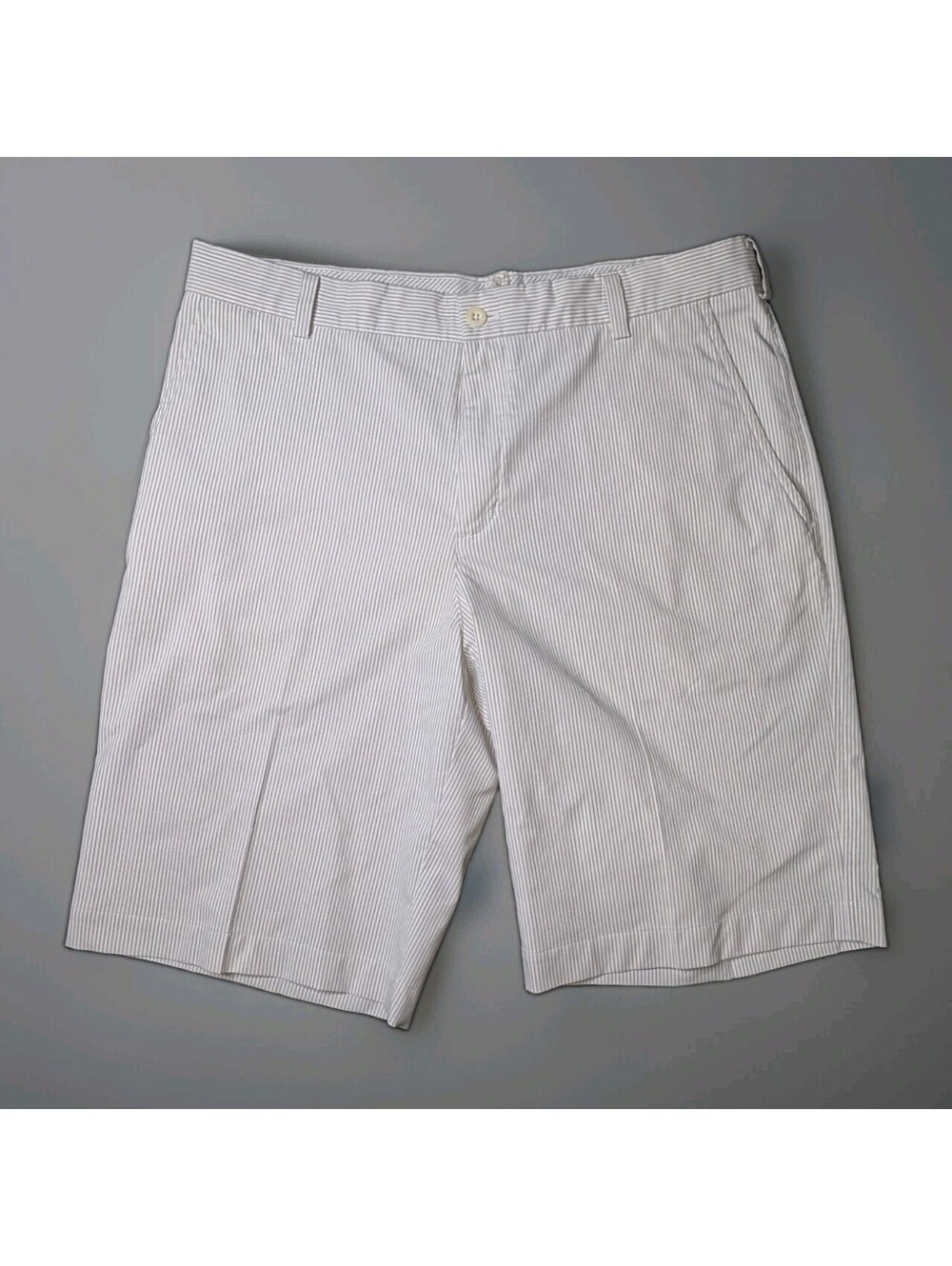 Nike Golf Shorts Bundle Of 2 Blue And Grey Vertical Stripe 36